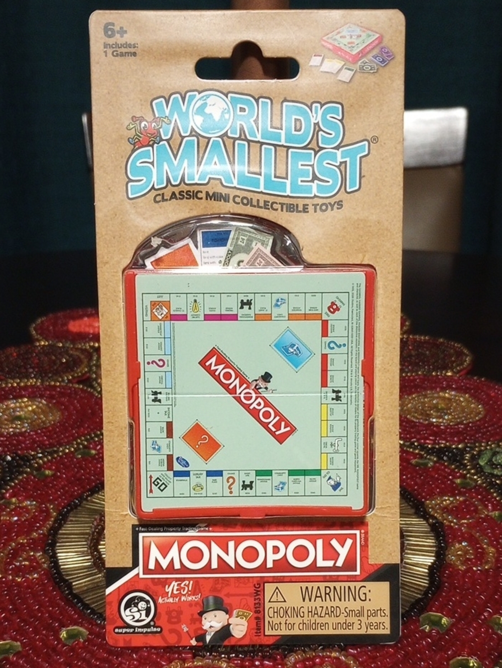 World's Smallest Monopoly Game